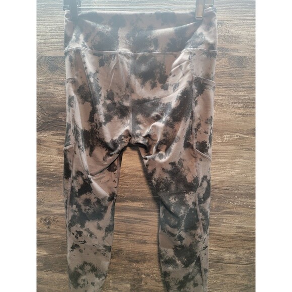 Evolution and Creation Legging Women Large Tie-Dye EVCR Workout Pockets - Picture 2 of 5